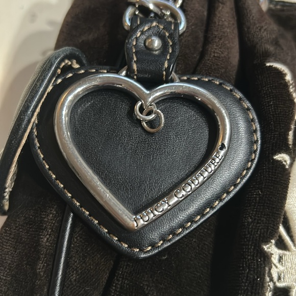 Juicy Couture Black and White Shoulder Bag - Picture 2 of 12